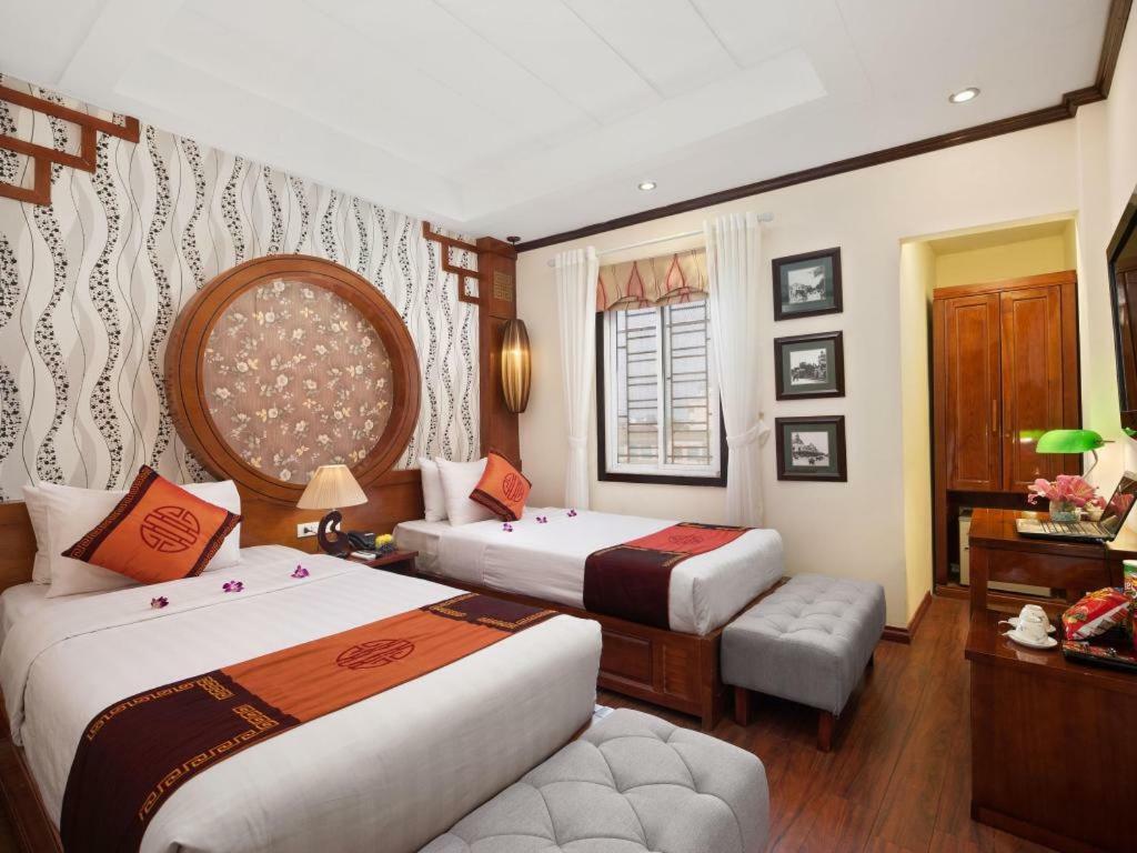 Hanoi Sena Hotel & Travel - Former Symphony Hanoi Hotel Bagian luar foto